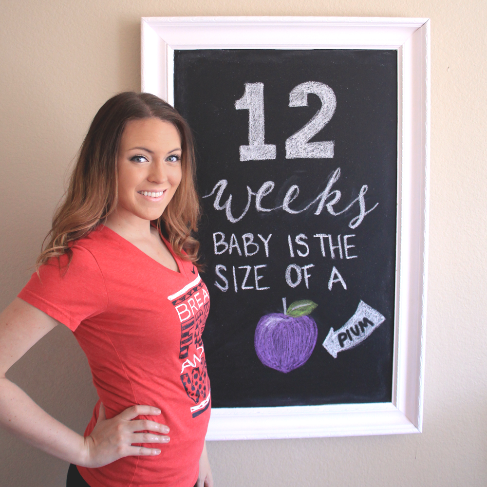 12 Week Baby Bump